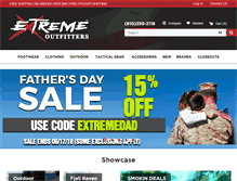 Tablet Screenshot of extremeoutfitters.us